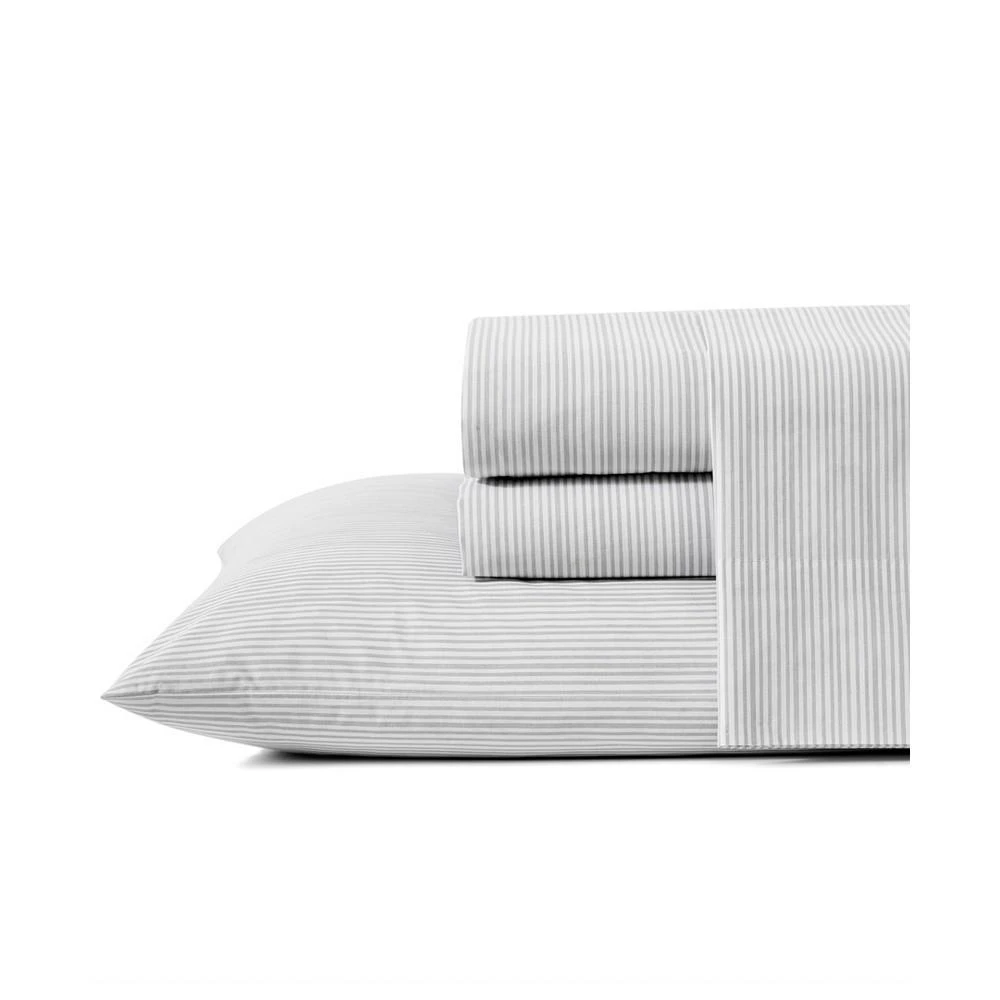 商品Kenneth Cole|CLOSEOUT! Simple Stripe Cotton 4 Pc Sheet Set,价格¥594,第1张图片