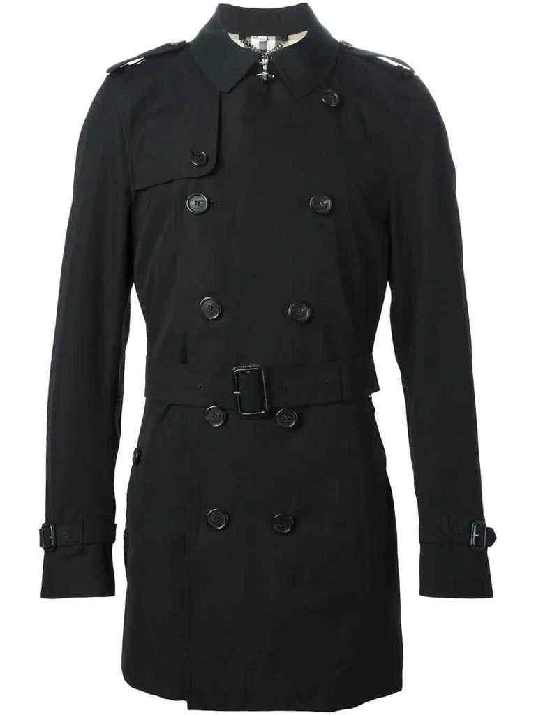 商品Burberry|Burberry Mens Kensington Mid trench coat, Brand Size 54 (US Size 44),价格¥3668,第1张图片