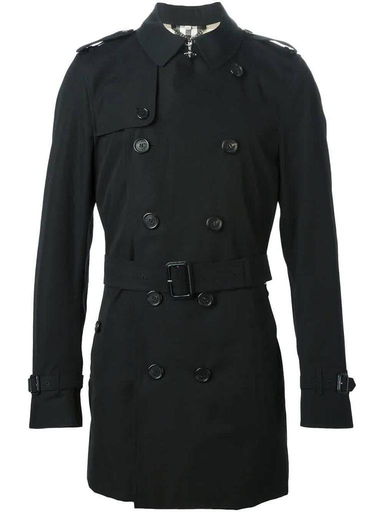 商品Burberry|Mens Kensington Mid trench coat,价格¥10775,第1张图片