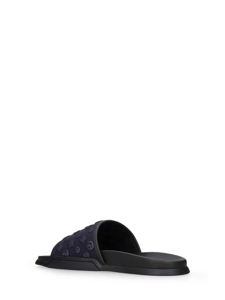 商品Giorgio Armani|Logo Slip On Sandals,价格¥2224,第2张图片详细描述