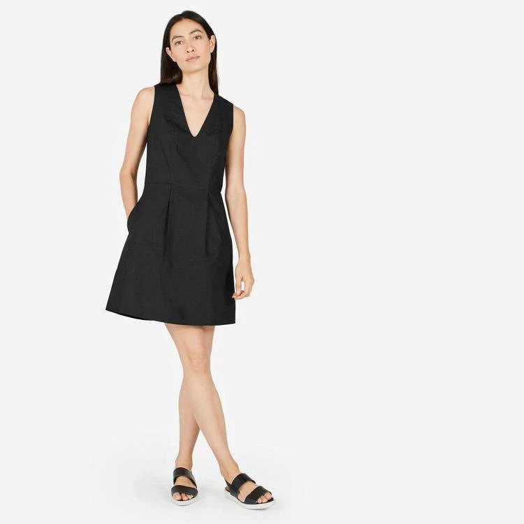 商品Everlane|纯棉V领连衣裙,价格¥413,第2张图片详细描述
