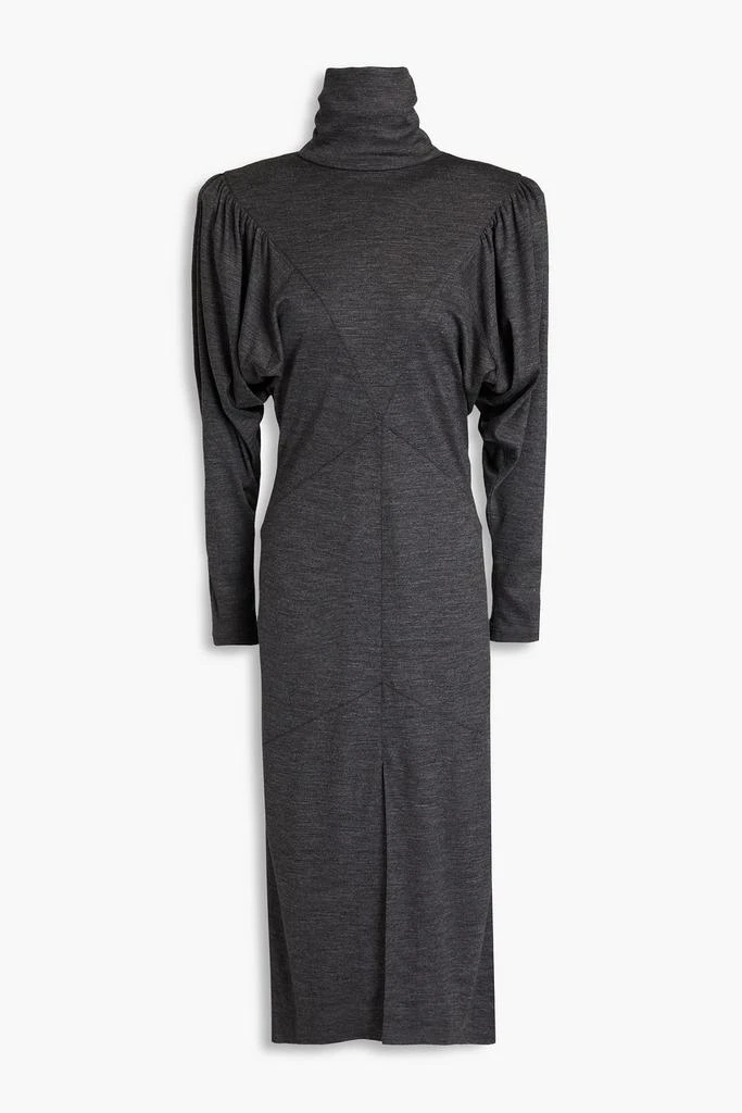 商品Isabel Marant|Genia wool-jersey turtleneck midi dress,价格¥2723,第1张图片