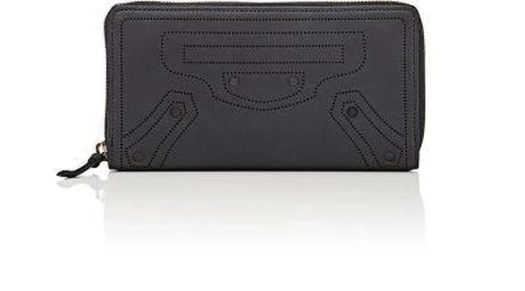 商品Balenciaga|经典机车钱包 Arena Blackout Continental Wallet,价格¥4839,第1张图片