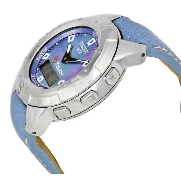 商品Tissot|Tissot T-Touch Mens Chronograph Quartz Watch T33.7.638.81,价格¥4171,第4张图片详细描述