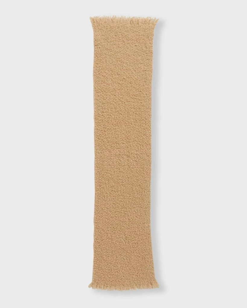 商品Loro Piana|Camel & Silk Boucle Scarf,价格¥8147,第2张图片详细描述