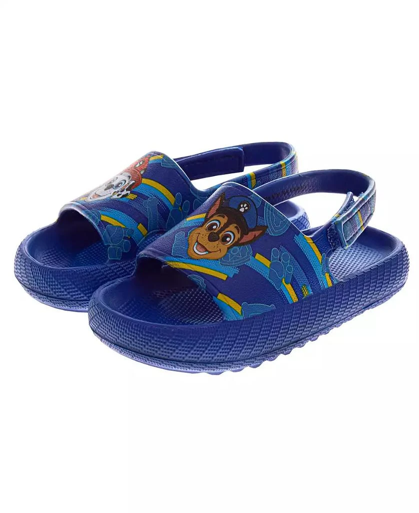商品Nickelodeon|Toddler Boys Patrol Hook and Loop Backstrap Slides,价格¥221,第3张图片详细描述
