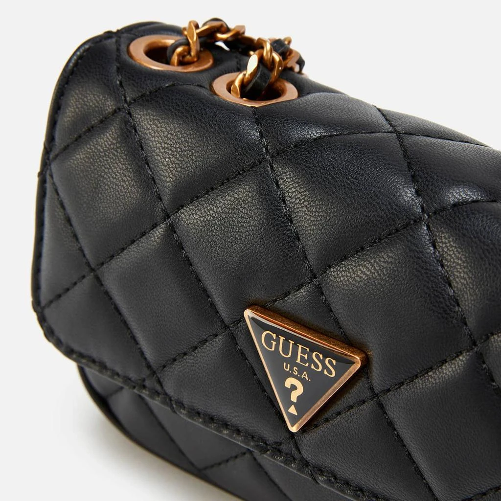 商品GUESS|Guess Women's Cessily Micro Mini Bag - Black,价格¥615,第4张图片详细描述