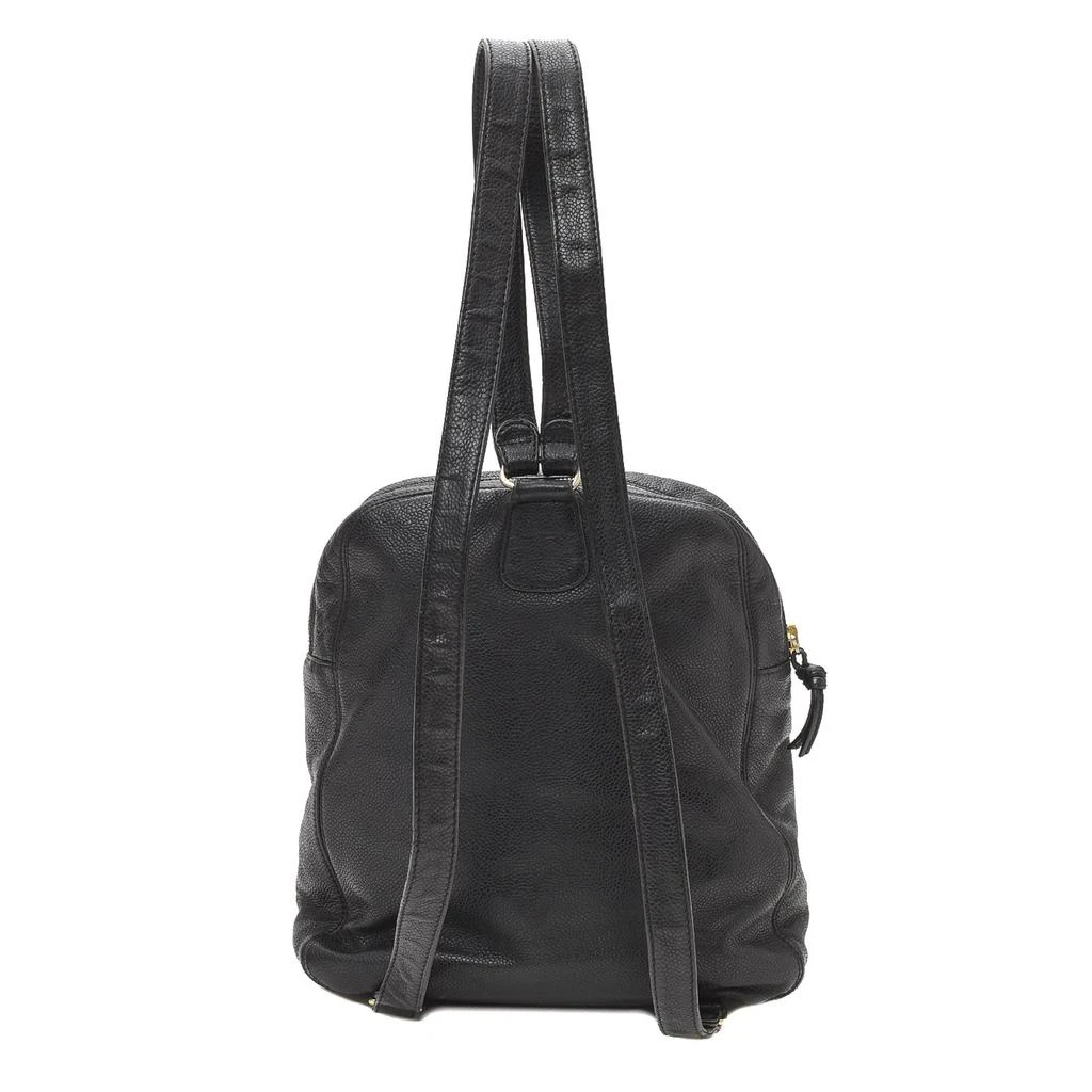 商品[二手商品] Chanel|Chanel Black Calfskin Leather CC Caviar Backpack,价格¥31718,第3张图片详细描述