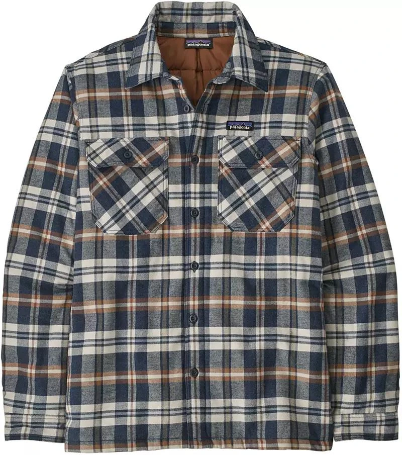 商品Patagonia|Patagonia Men's Insulated Organic Cotton Mid-Weight Fjord Flannel Shirt,价格¥639,第4张图片详细描述