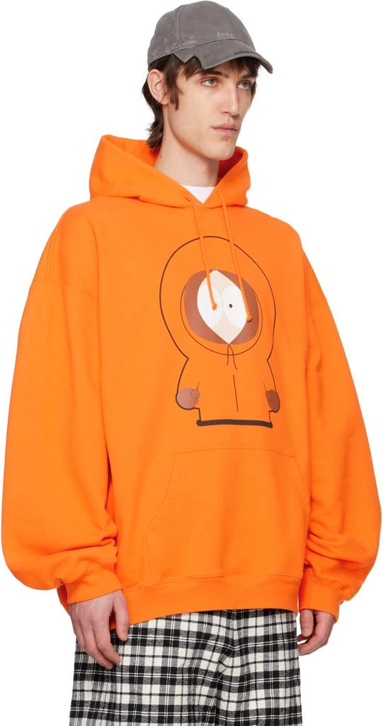 商品Vetements|橙色 Kenny Oversized 连帽衫,价格¥8636,第2张图片详细描述