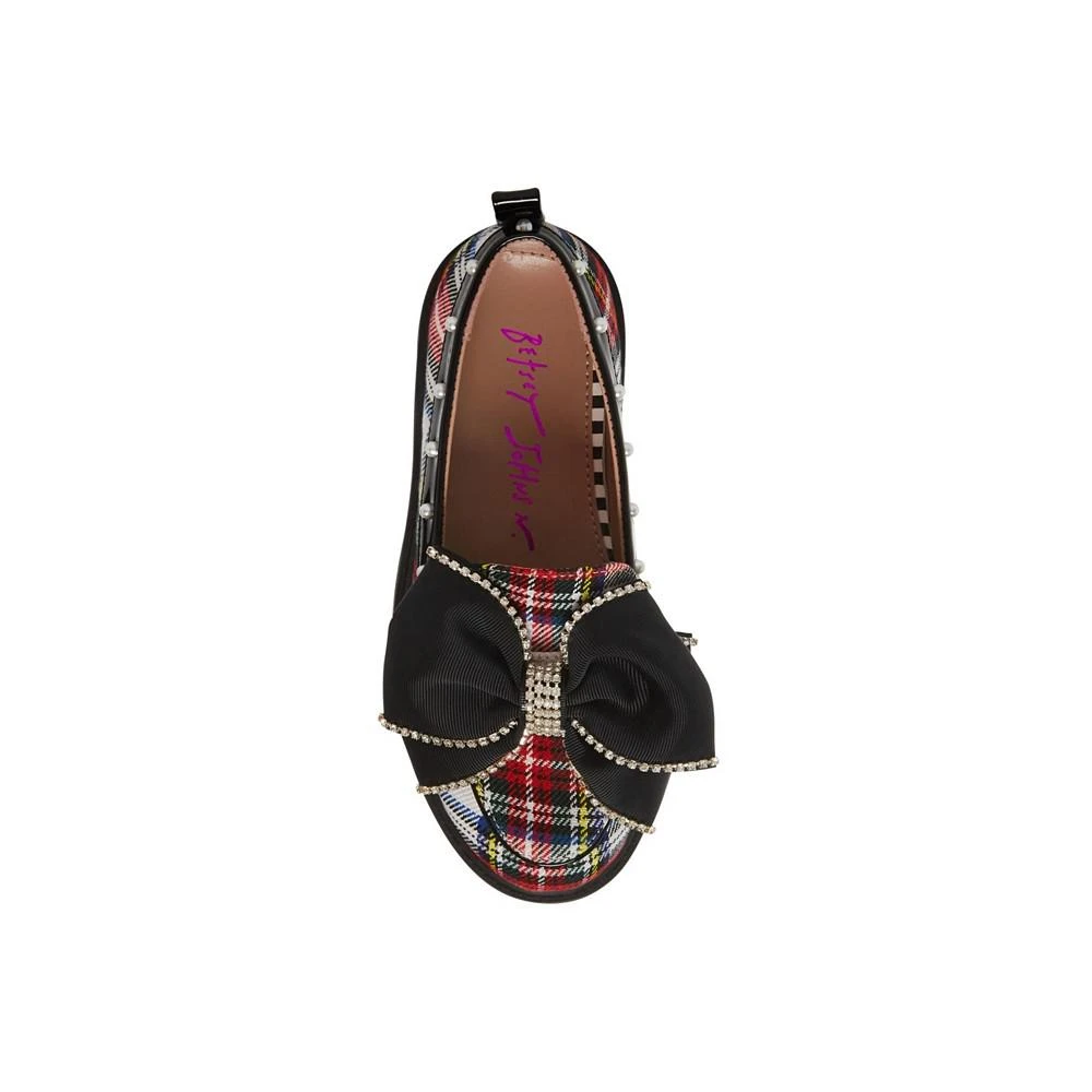 商品Betsey Johnson|Little Girls Slip On Loafer,价格¥477,第5张图片详细描述