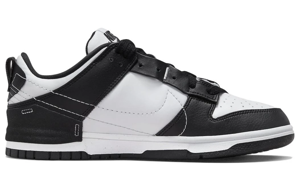 商品[国内直发] NIKE|Dunk Disrupt 2 \"panda\" 可回收材料 熊猫 经典 低帮 板鞋 女款 黑白,价格¥407,第3张图片详细描述