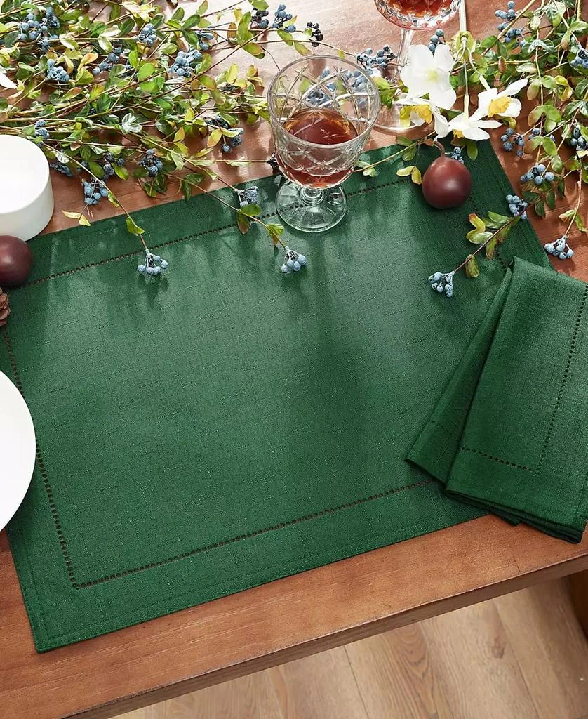 商品Elrene|Alison Eyelet Punched Border Fabric Tablecloth,价格¥89,第2张图片详细描述
