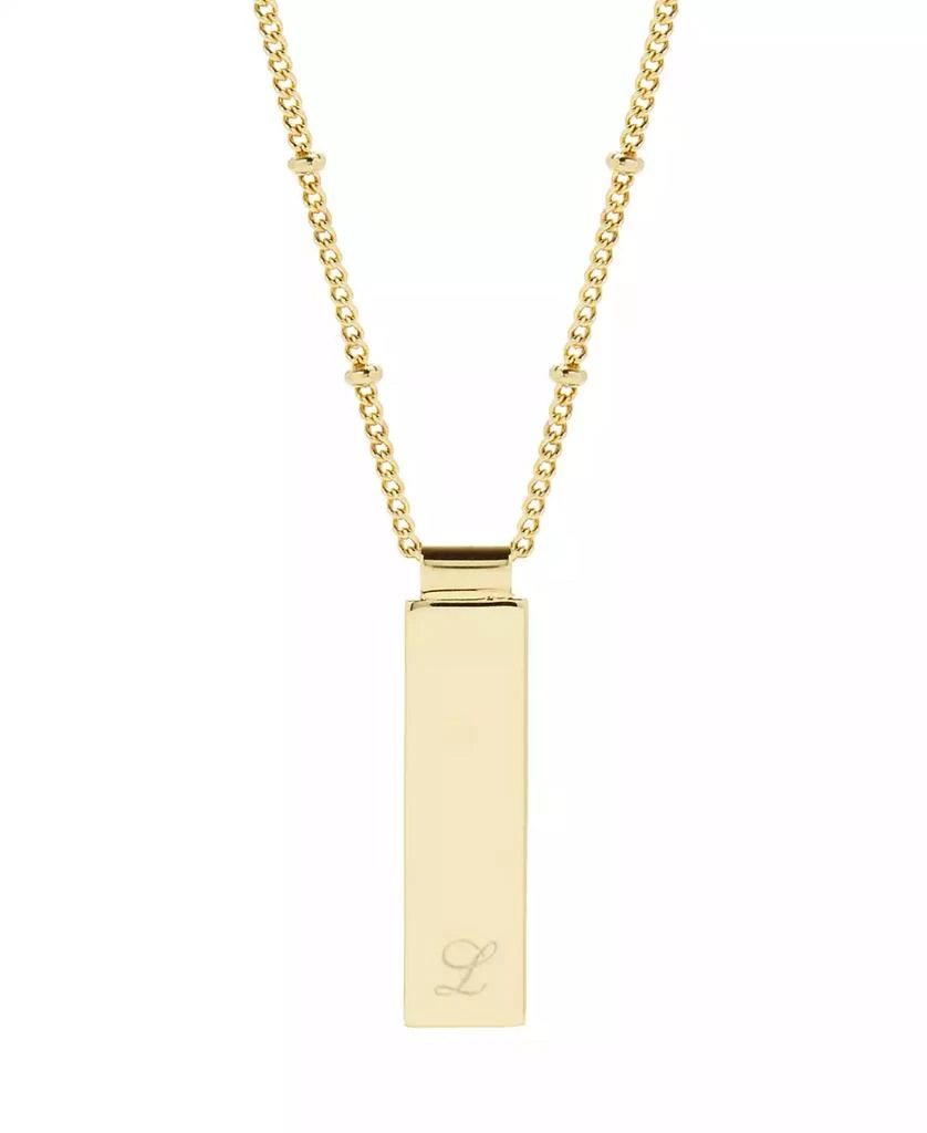 Maisie Initial Gold-Plated Pendant Necklace 商品