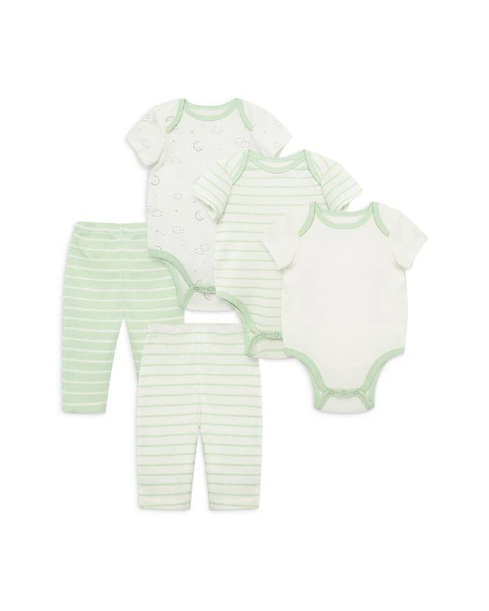 商品Little Me|Unisex Joy Bodysuit & Pants Set, 5 Pack - Baby,价格¥300,第1张图片详细描述