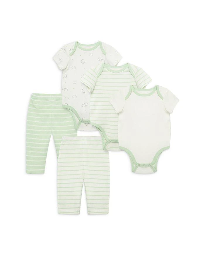 商品Little Me|Unisex Joy Bodysuit & Pants Set, 5 Pack - Baby,价格¥299,第1张图片