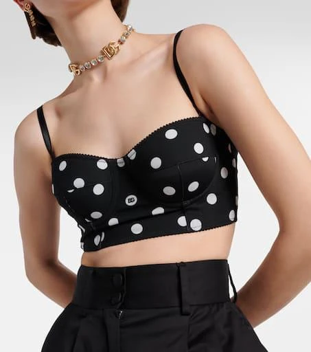 商品Dolce & Gabbana|针织文胸式上衣,价格¥6459,第4张图片详细描述