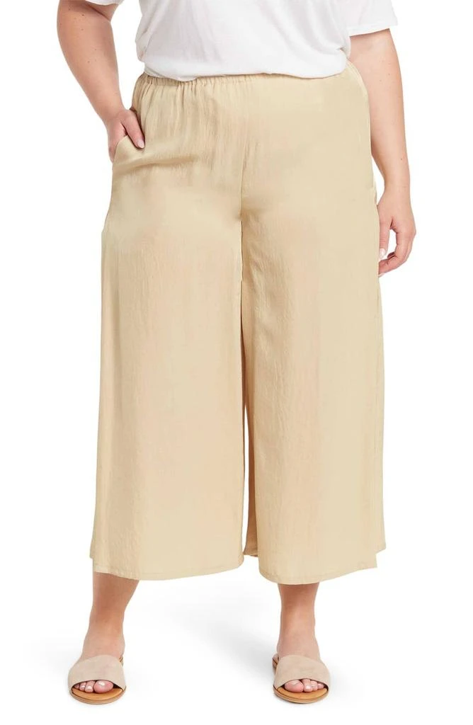 商品Vince|Drapey Satin Culotte Pants,价格¥791,第1张图片