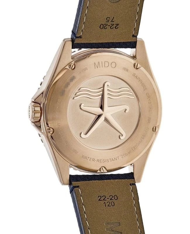 商品MIDO|Mido Ocean Star 200 Blue Dial Fabric Strap Men's Watch M026.430.36.041.00,价格¥5518,第4张图片详细描述