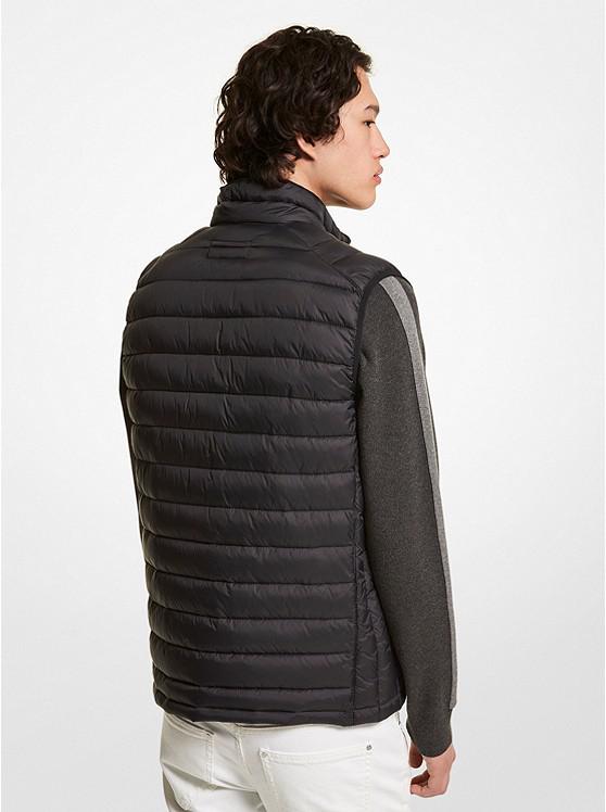 Athens Quilted Nylon Puffer Vest商品第2张图片规格展示