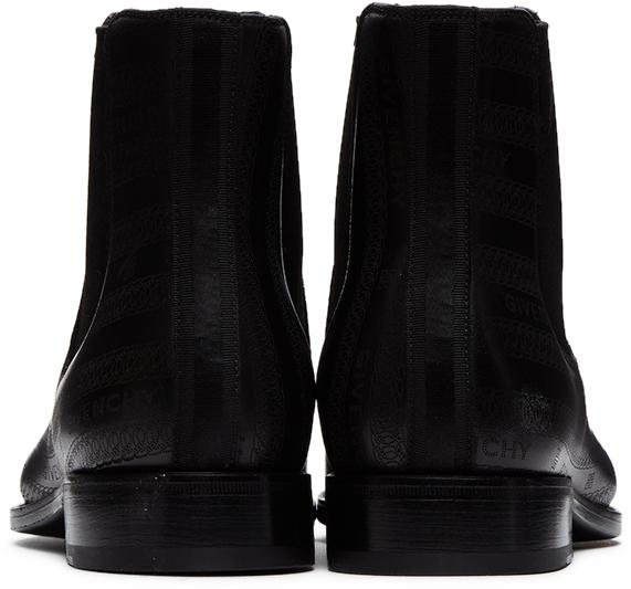 Black Classic Chelsea Boots商品第4张图片规格展示