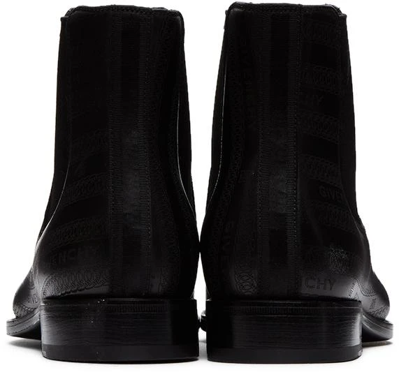 商品Givenchy|Black Classic Chelsea Boots,价格¥3771,第4张图片详细描述