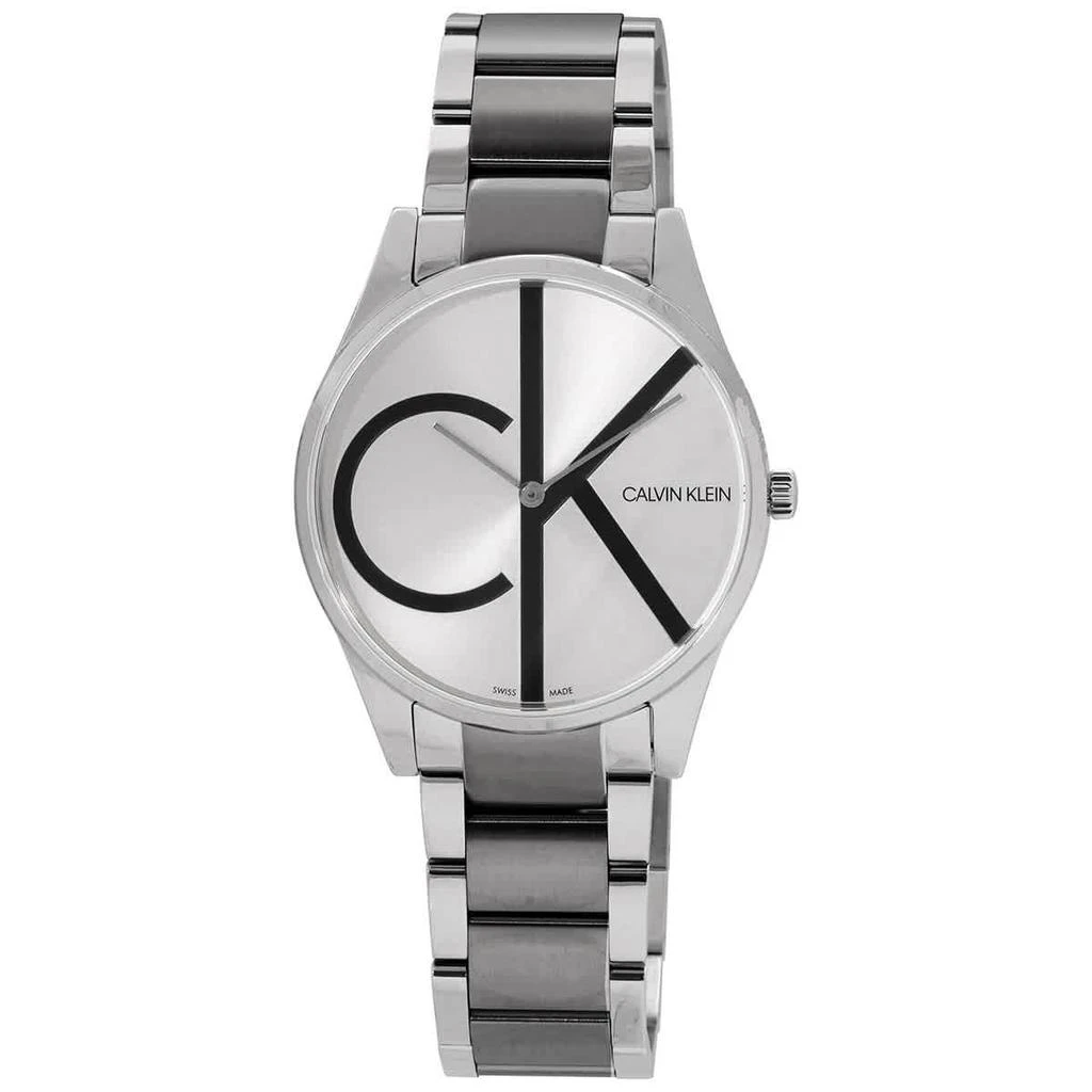 商品Calvin Klein|Calvin Klein Time Quartz Silver Dial Mens Watch K4N2114Z,价格¥405,第1张图片