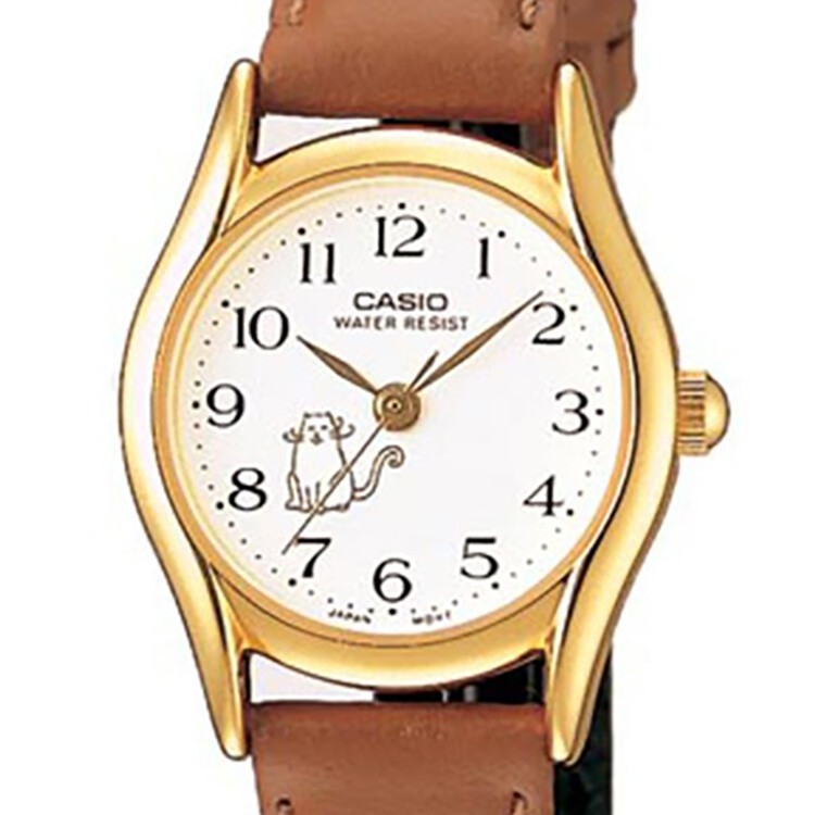 卡西欧（CASIO）女士石英手表棕色LTP-1094Q-7B8-棕色-LTP-1094Q-7B8商品第2张图片规格展示