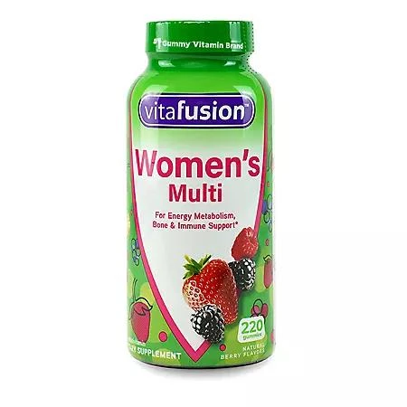 商品Vitafusion|Vitafusion Women's Multivitamins Gummy Vitamins, 220 ct.,价格¥84,第1张图片