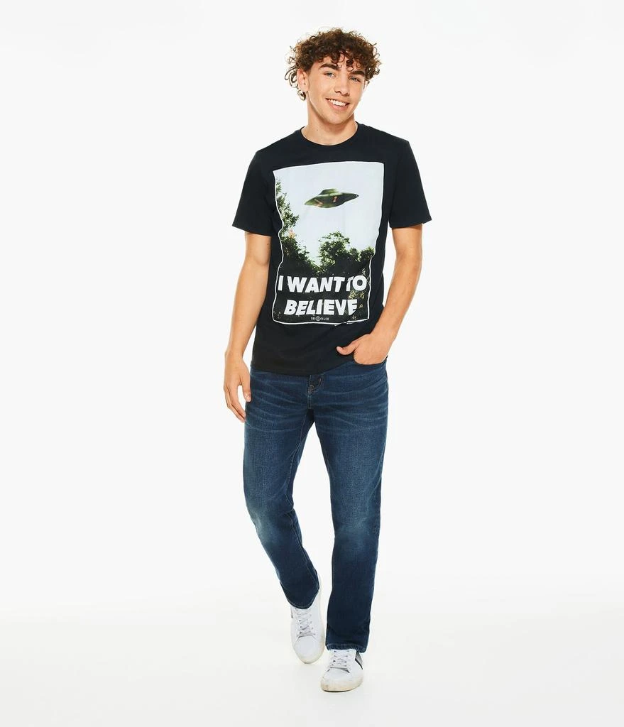 商品Aeropostale|Aeropostale Men's The X-Files Believe Poster Graphic Tee,价格¥80,第2张图片详细描述