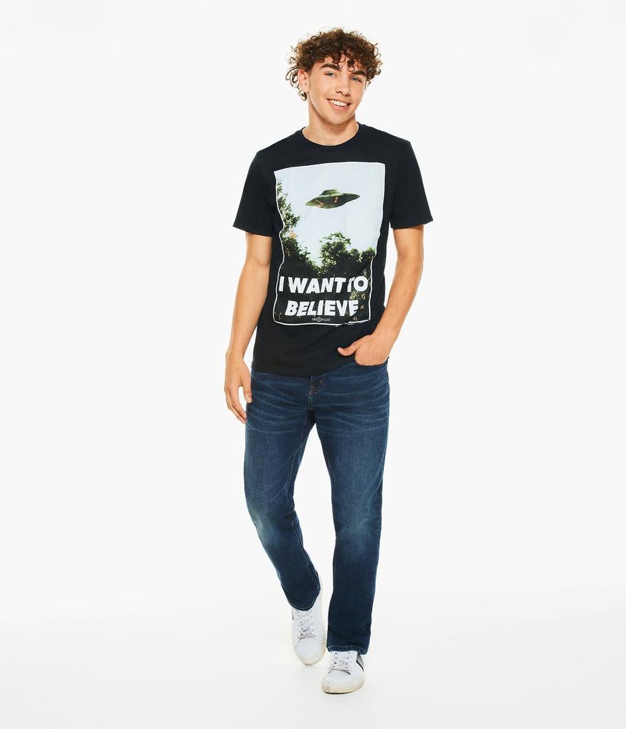 商品Aeropostale|Aeropostale Men's The X-Files Believe Poster Graphic Tee,价格¥71,第4张图片详细描述