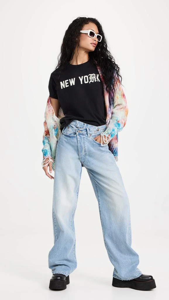 商品R13|R13 印花扎染大号开襟衫,价格¥5042,第5张图片详细描述