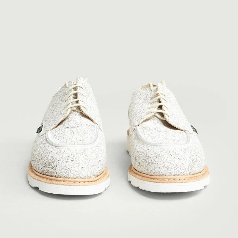 商品Paraboot|Laser Chambord Derbies White PARABOOT,价格¥1408,第3张图片详细描述