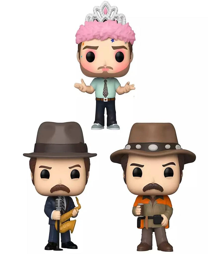 商品Funko|Pop Television Parks Recreation 3 Piece Collectors Set,价格¥202,第1张图片