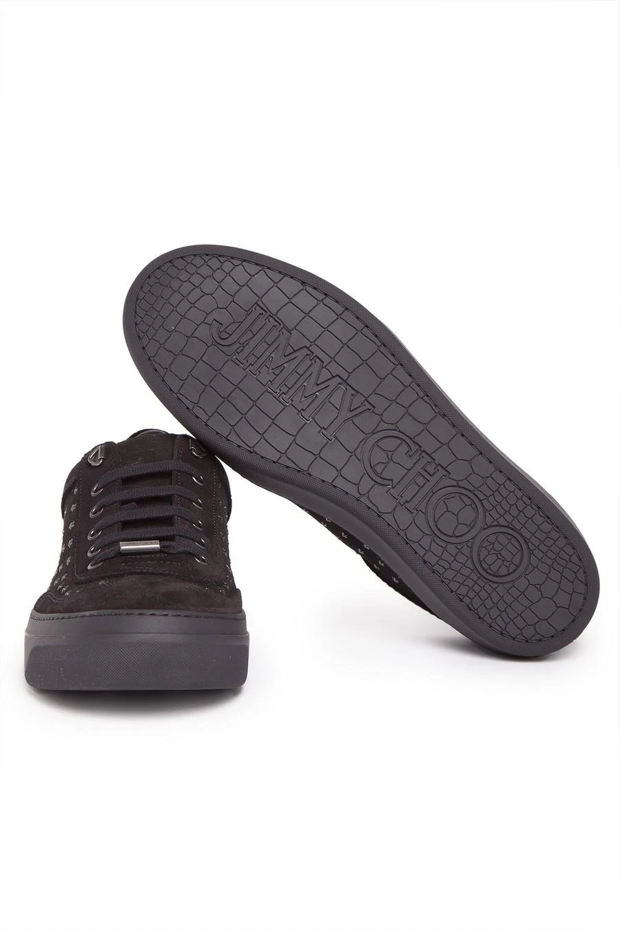 商品Jimmy Choo|Jimmy Choo 男士运动鞋 ACEUMPBLACK 黑色,价格¥3043,第3张图片详细描述