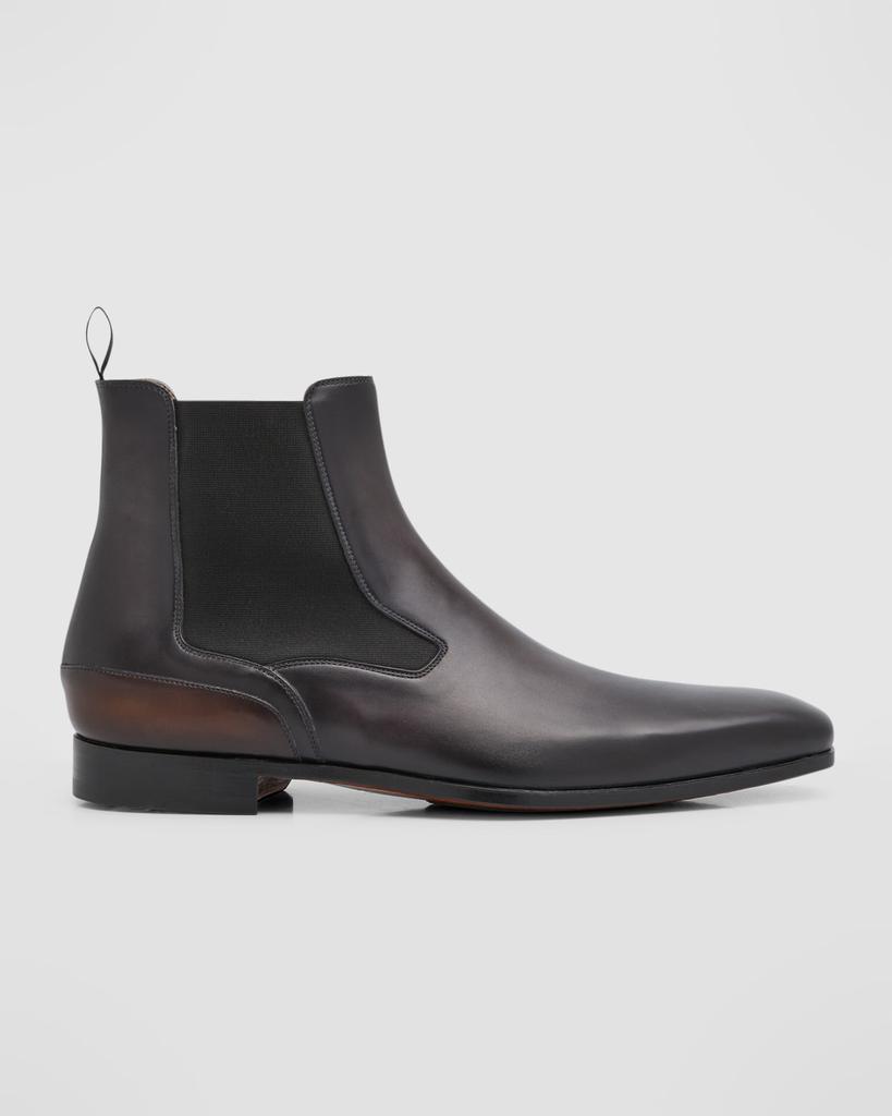 商品Magnanni|Men's Caden Leather Chelsea Boots,价格¥4122,第1张图片