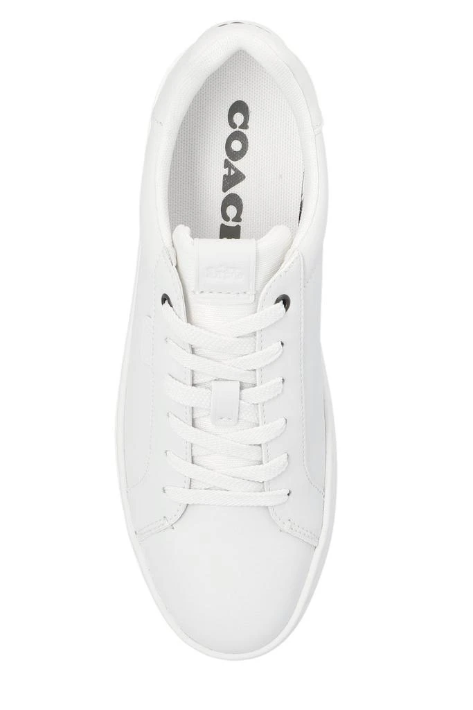 商品Coach|Coach Logo Embossed Low-Top Sneakers,价格¥831,第4张图片详细描述