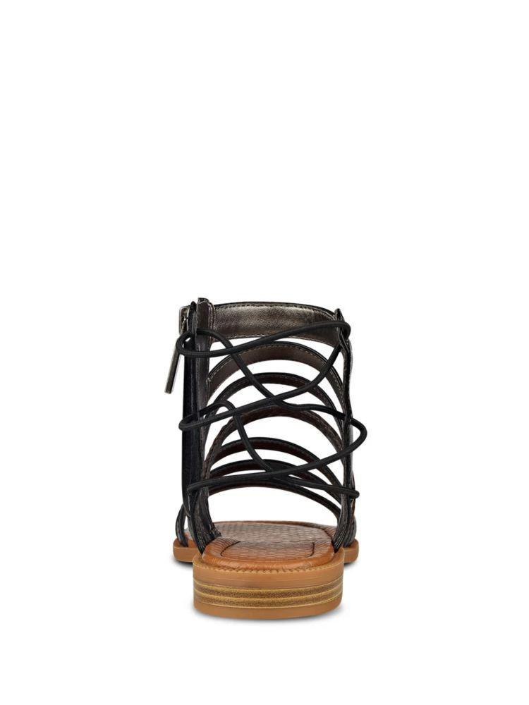 商品Nine West|Xema Leather Caged Sandals,价格¥208,第3张图片详细描述