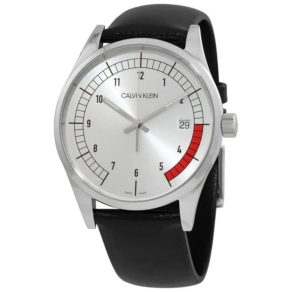 商品Calvin Klein|Completion Quartz Silver Dial Men's Watch KAM211CY,价格¥667,第1张图片