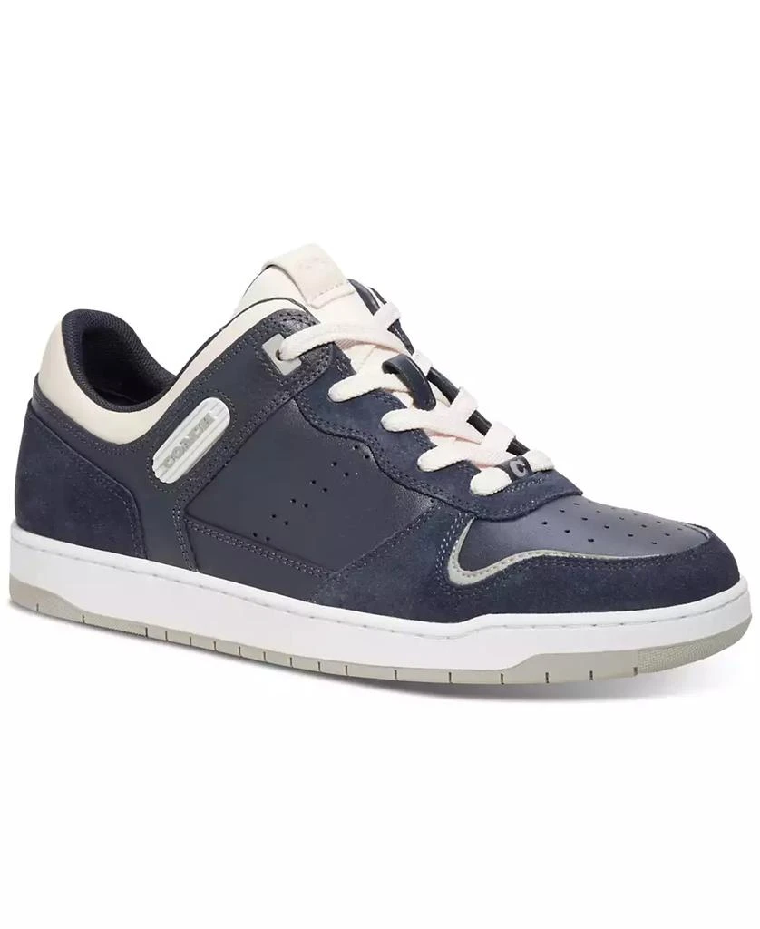 商品Coach|Men's C201 Lace-Up Low Top Sneakers,价格¥769,第1张图片