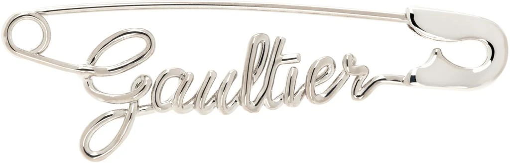 商品Jean Paul Gaultier|Silver 'The Gaultier Safety Pin' Single Earring,价格¥1530,第1张图片