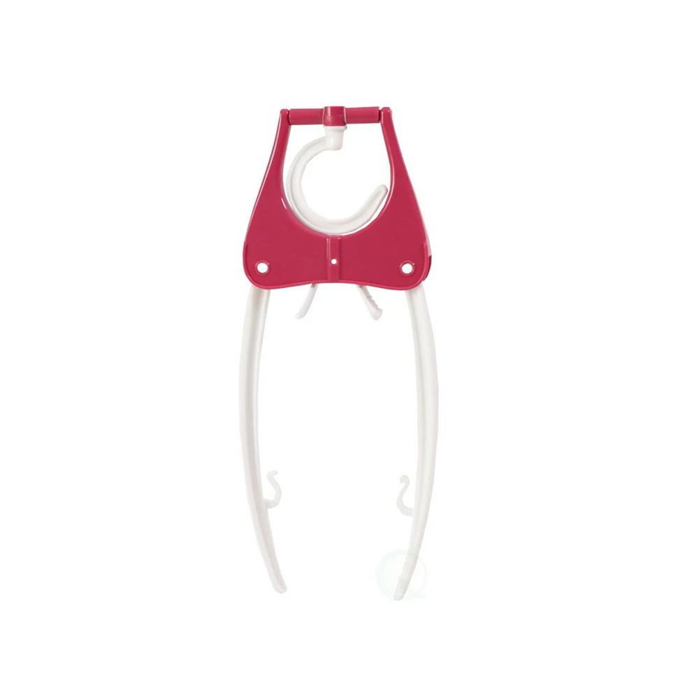 商品Basicwise|Vintiquewise Foldable Portable Plastic Hangers for Travel, Set of 5,价格¥83,第3张图片详细描述