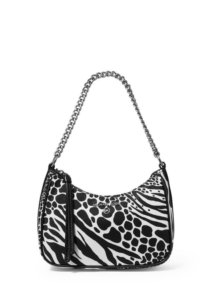 商品Michael Kors|Jet set charm small animal print nylon shoulder bag,价格¥1184,第1张图片