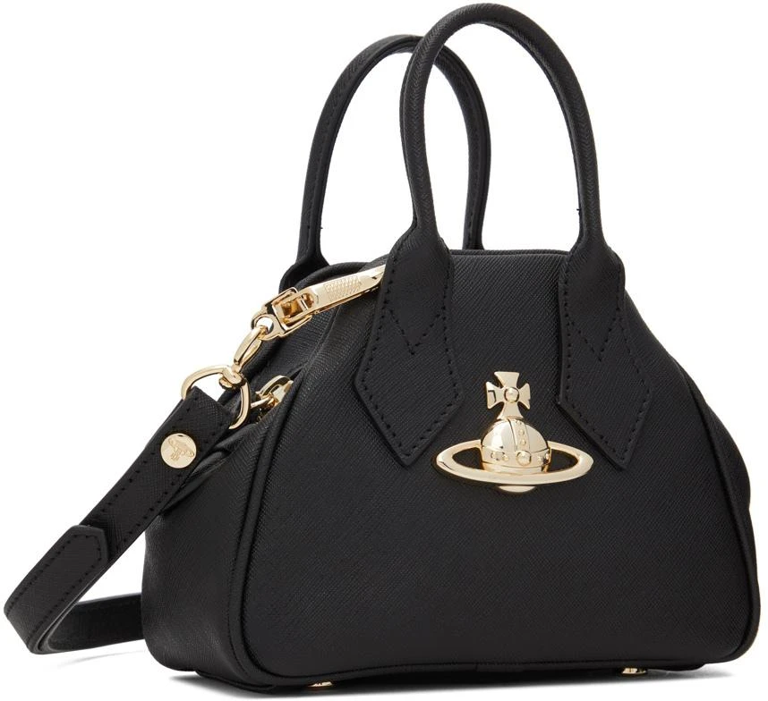 商品Vivienne Westwood|Black Mini Yasmine Top Handle Bag,价格¥2193,第2张图片详细描述