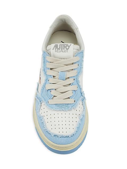 商品Autry|Medalist Mixed Media Low-Top Sneakers,价格¥1571,第7张图片详细描述