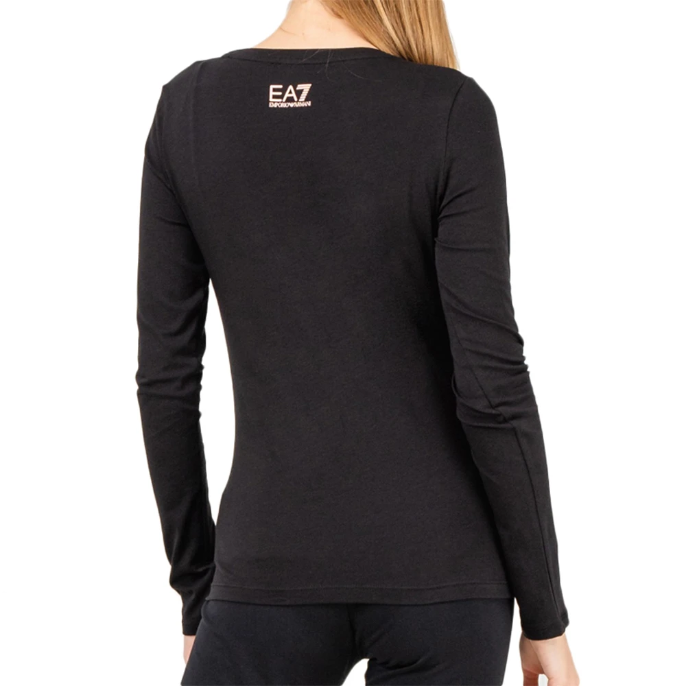 EMPORIO ARMANI 黑色女士T恤 6GTT20-J12Z-1200 商品