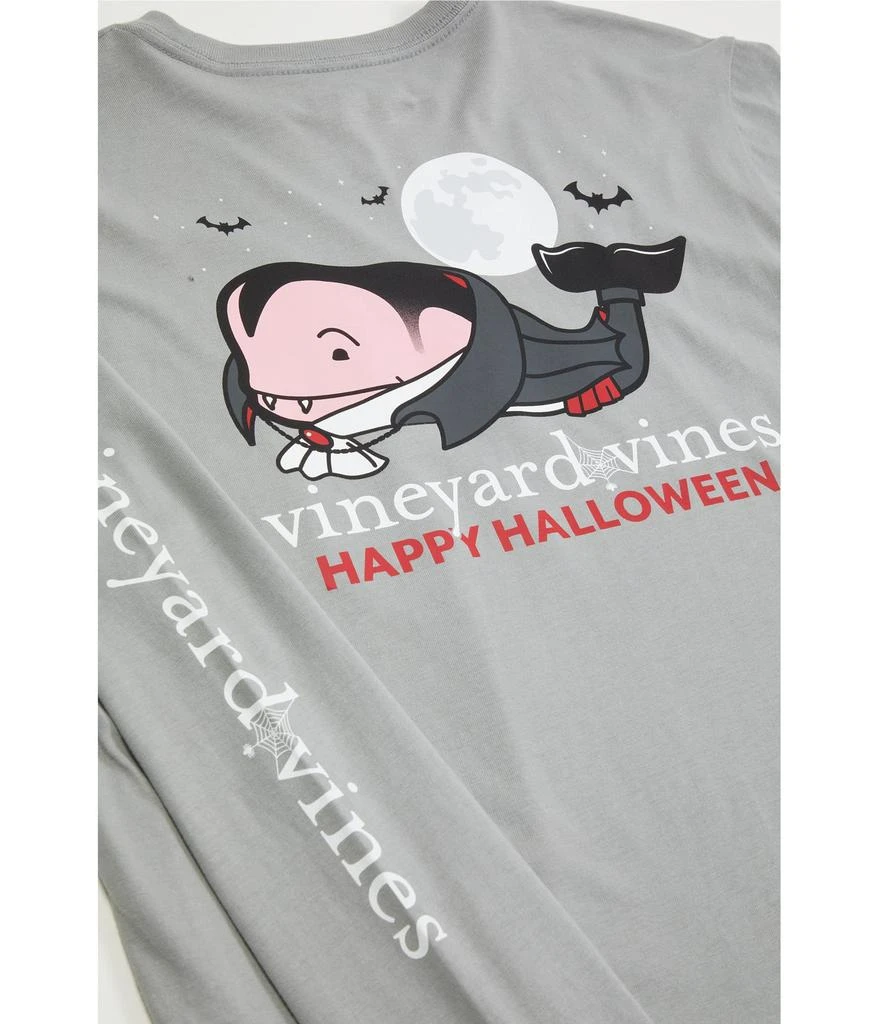 商品Vineyard Vines|Long Sleeve Vampire Whale Pocket T-Shirt (Toddler/Little Kids/Big Kids),价格¥183,第2张图片详细描述