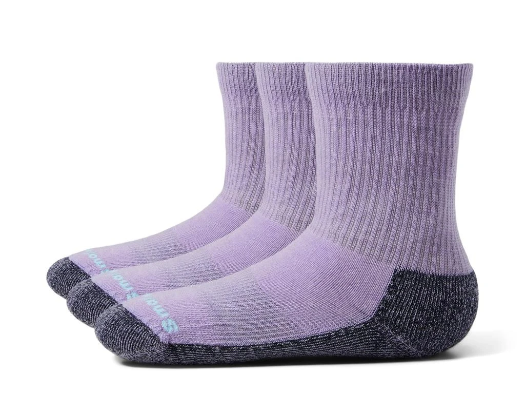 商品SmartWool|Smartwool Kids Hike Full Cushion Crew Socks 3-Pack (Toddler/Little Kid/Big Kid),价格¥308,第1张图片详细描述