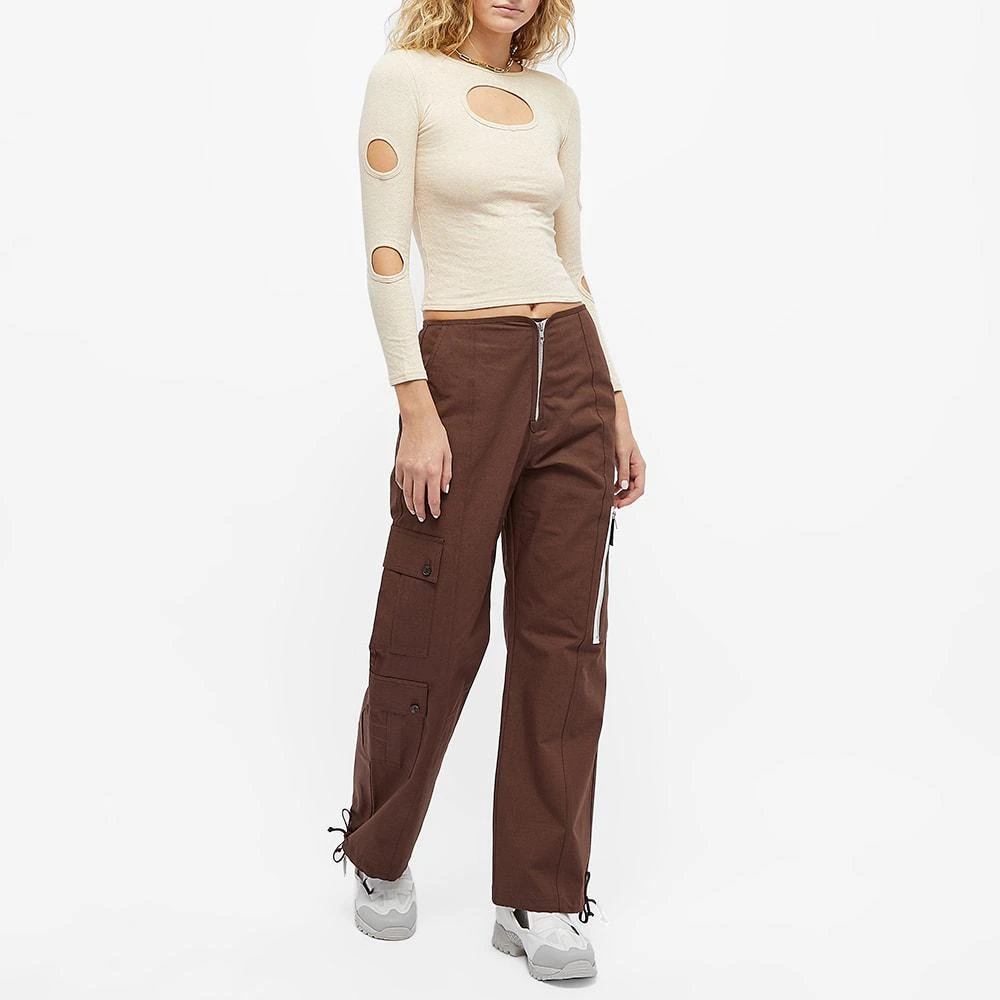 商品Sandy Liang|Sandy Liang Nellie Cut Out Top,价格¥548,第5张图片详细描述