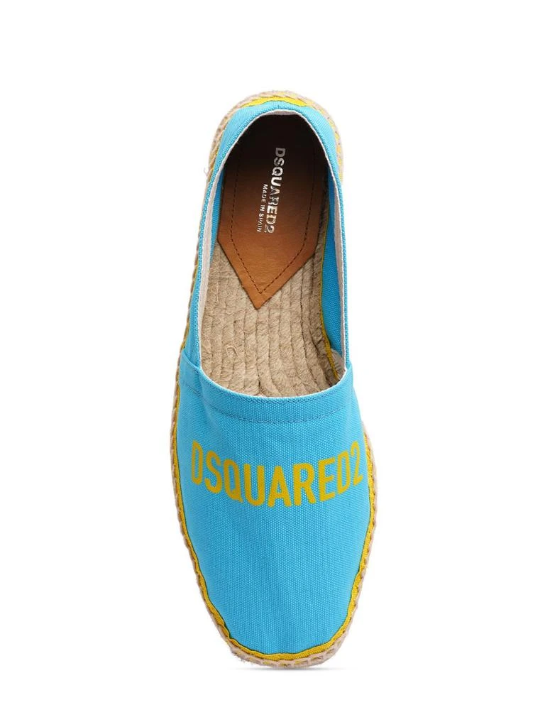 商品DSQUARED2|Technicolor Canvas Espadrilles,价格¥2076,第4张图片详细描述